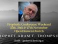 Adam Thompson Prophetic Conference November 2022